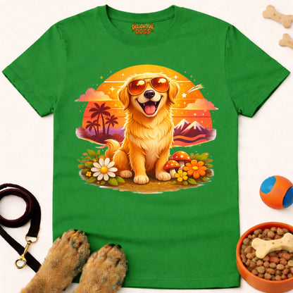 RETRIEVER SUNSET DREAM