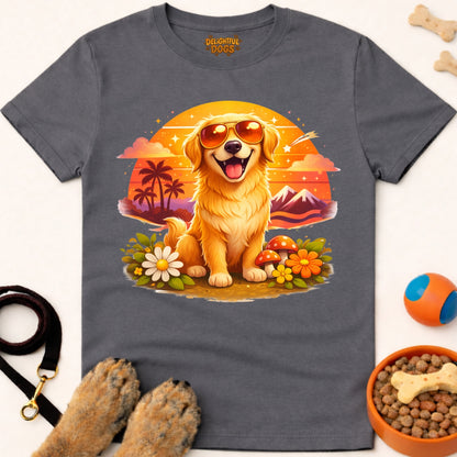 RETRIEVER SUNSET DREAM