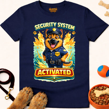 SECURITY SYSTEM ACTIVATED