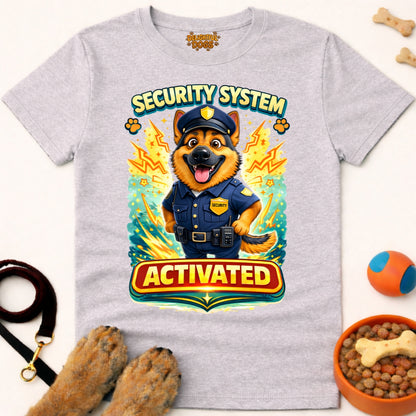 SECURITY SYSTEM ACTIVATED