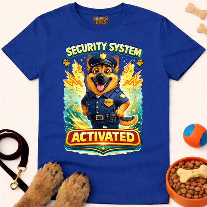 SECURITY SYSTEM ACTIVATED