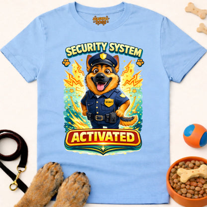 SECURITY SYSTEM ACTIVATED