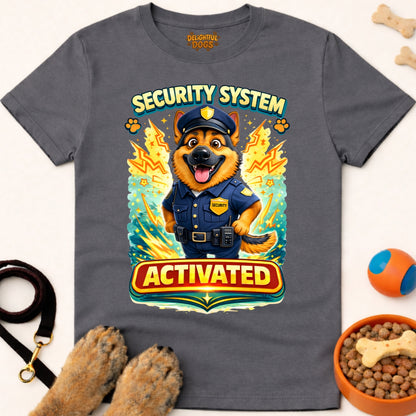 SECURITY SYSTEM ACTIVATED