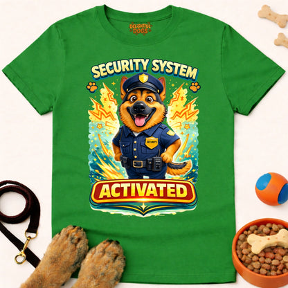 SECURITY SYSTEM ACTIVATED