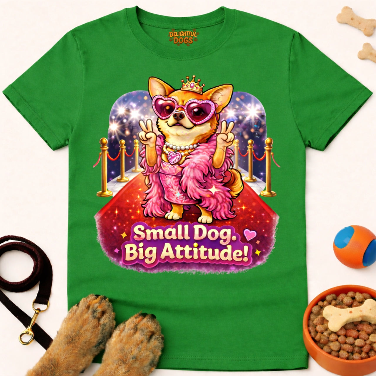 SMALL DOG. BIG ATTITUDE!