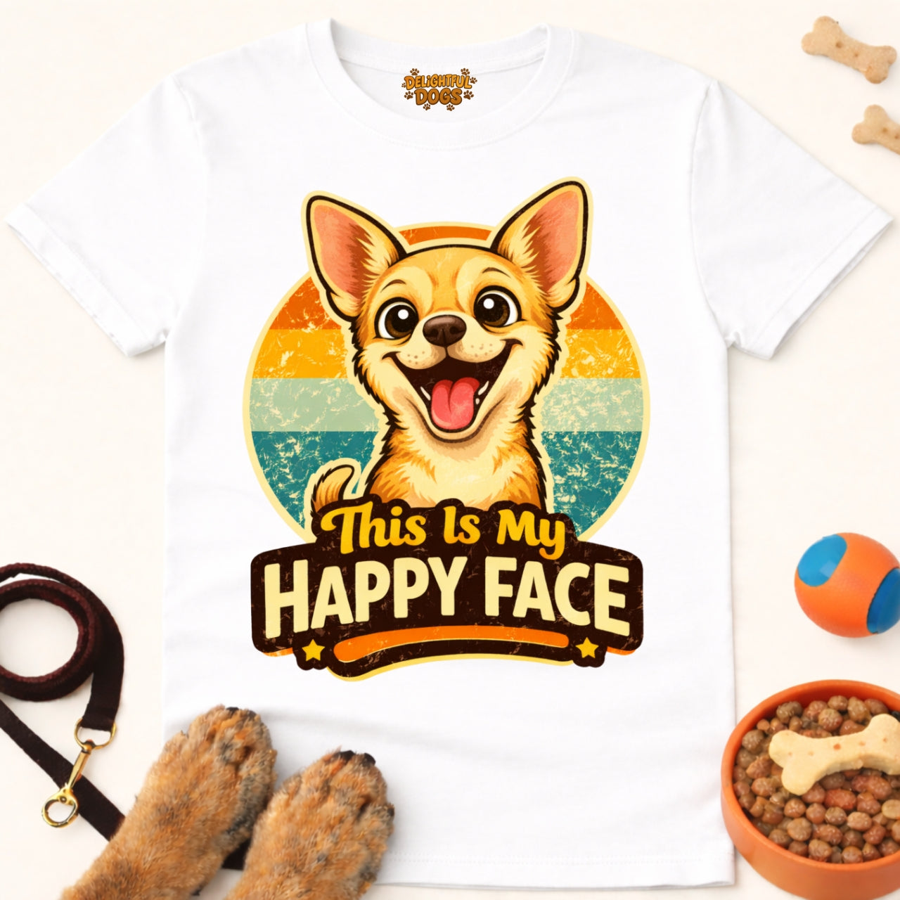 THIS IS MY HAPPY FACE (Chihuahua)