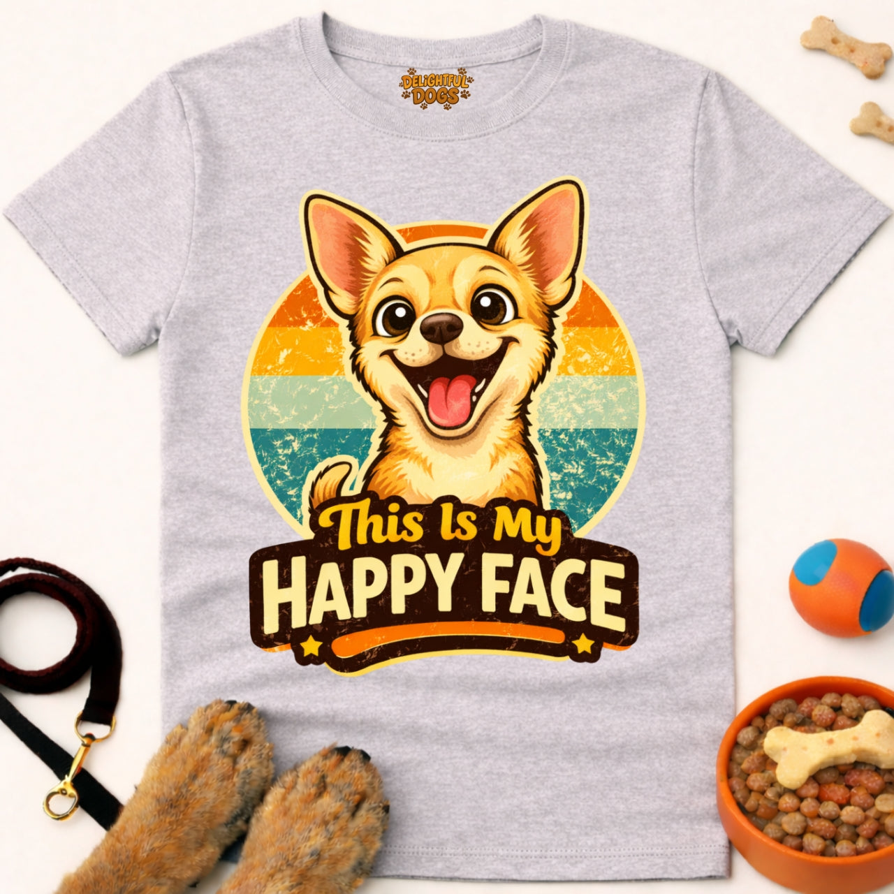 THIS IS MY HAPPY FACE (Chihuahua)