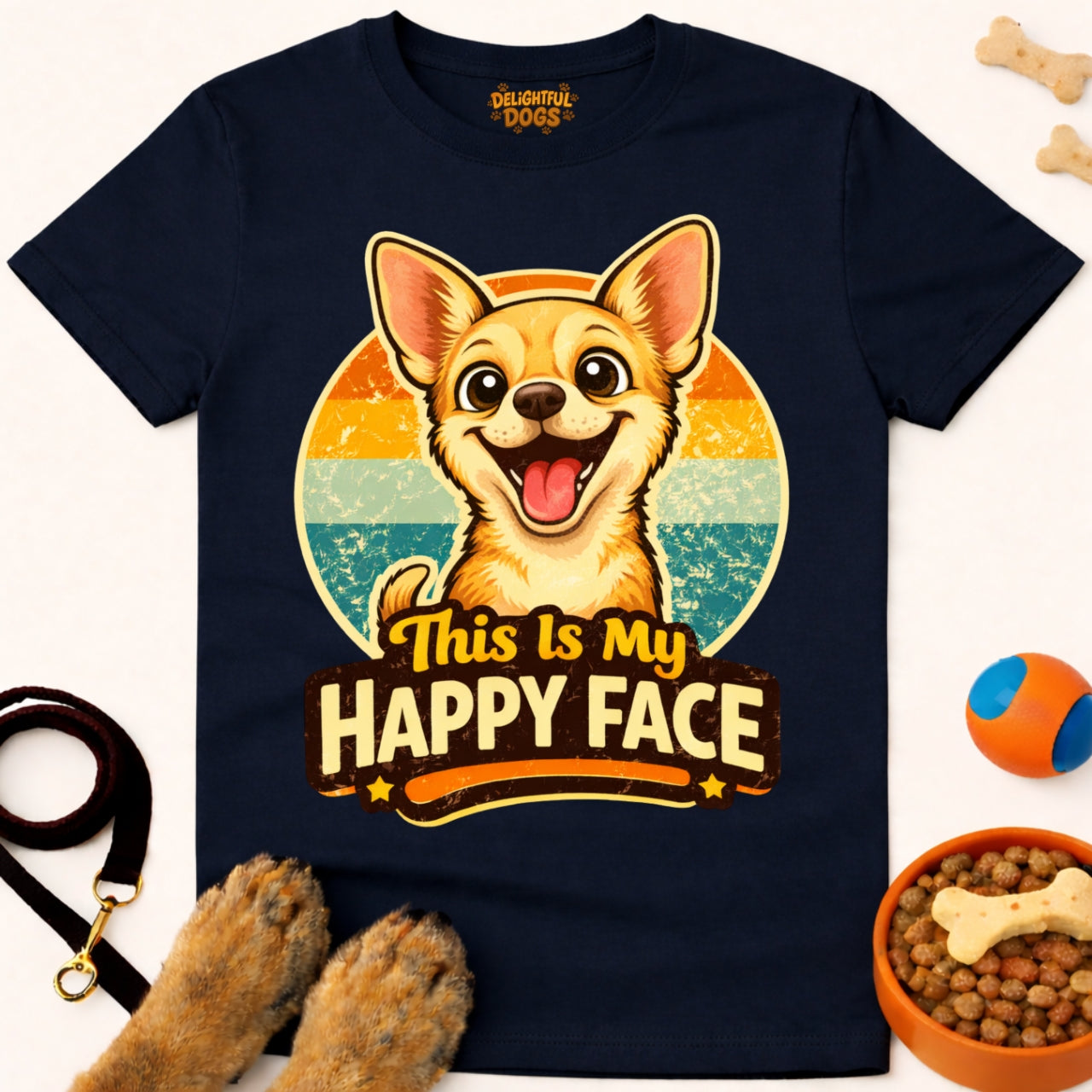 THIS IS MY HAPPY FACE (Chihuahua)