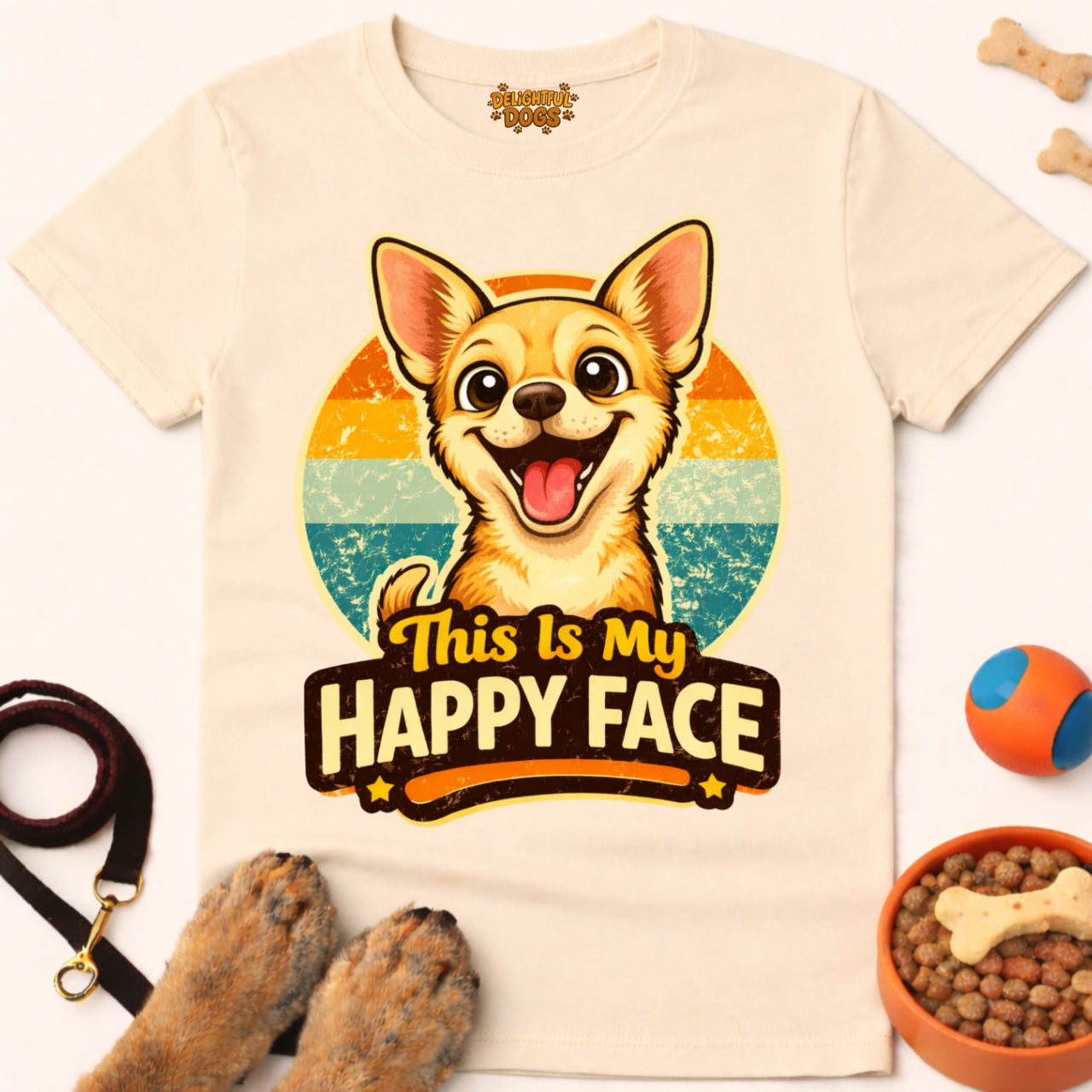 THIS IS MY HAPPY FACE (Chihuahua)