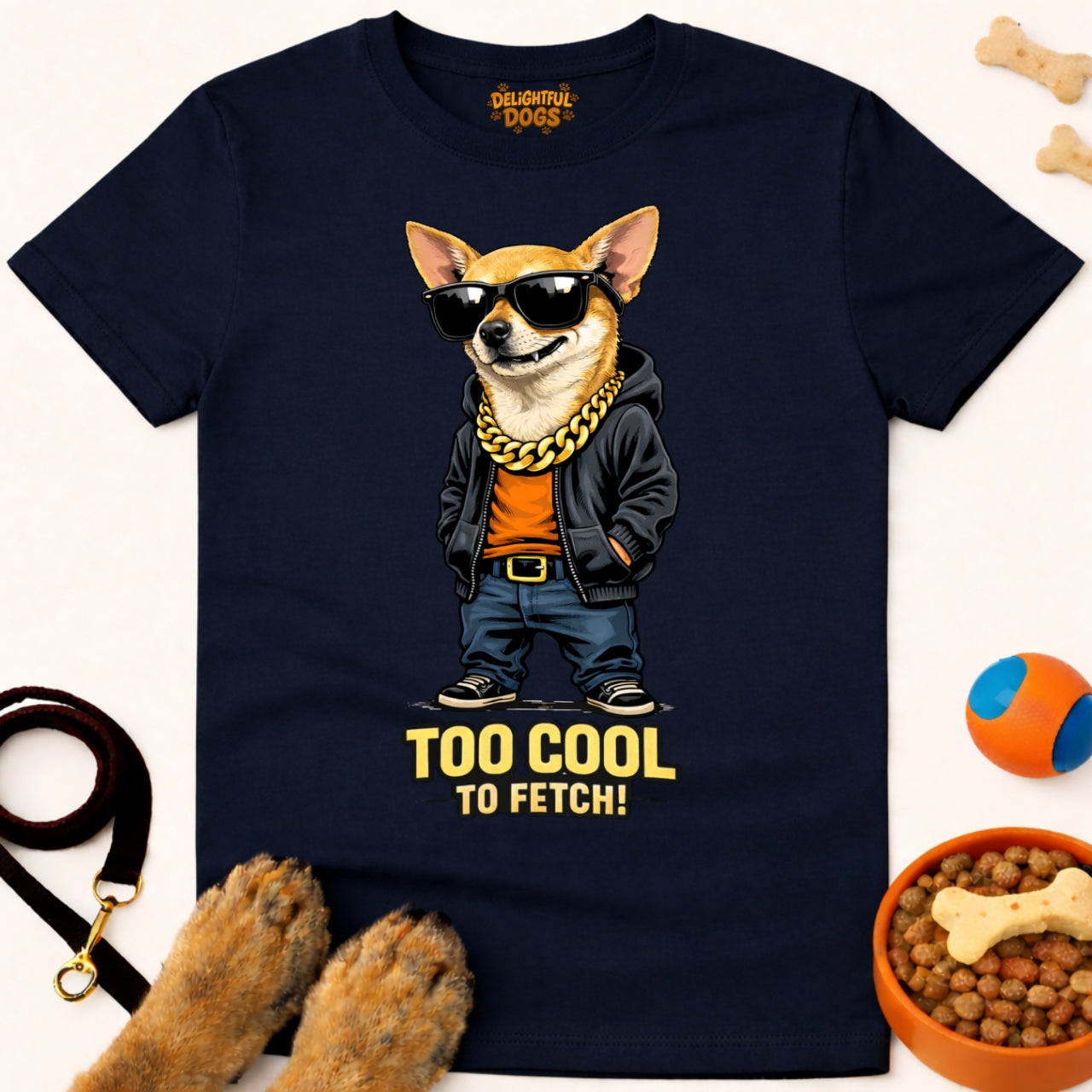 TOO COOL TO FETCH (Chihuahua)