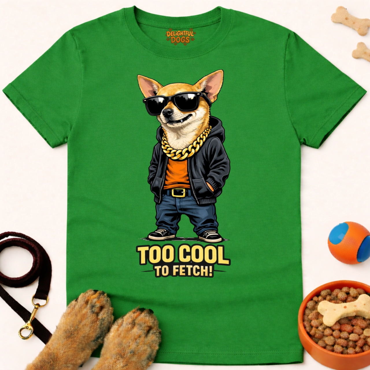 TOO COOL TO FETCH (Chihuahua)