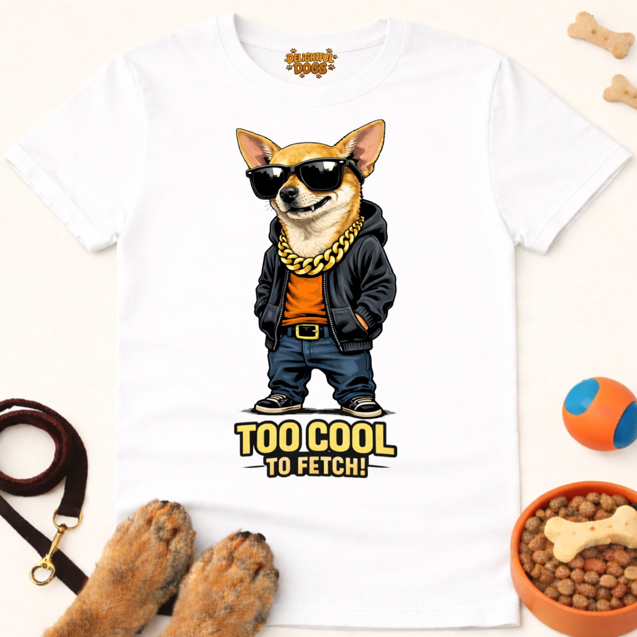 TOO COOL TO FETCH (Chihuahua)