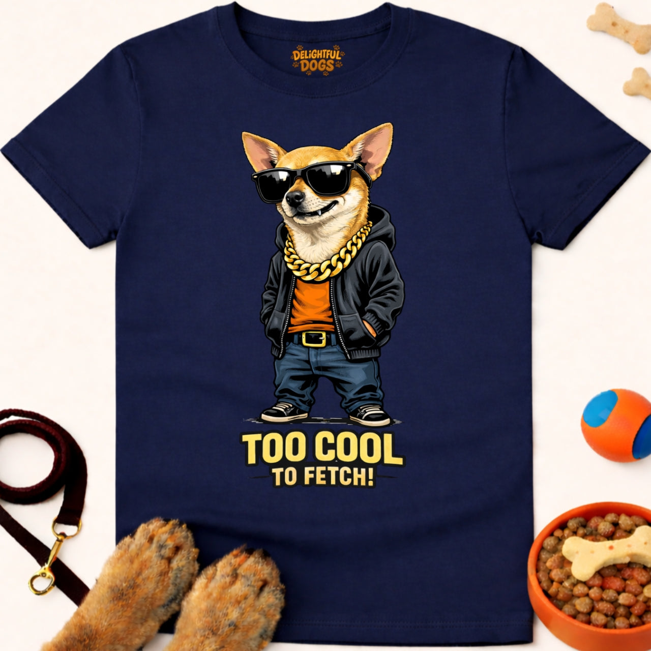 TOO COOL TO FETCH (Chihuahua)