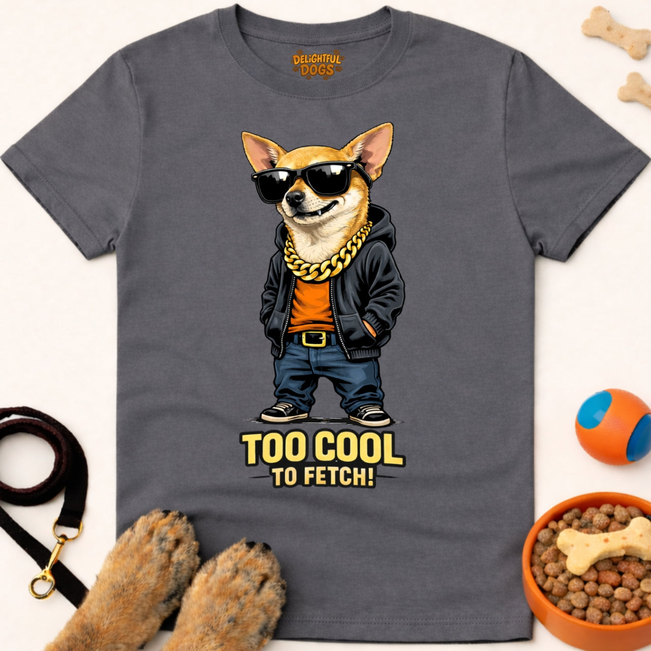 TOO COOL TO FETCH (Chihuahua)