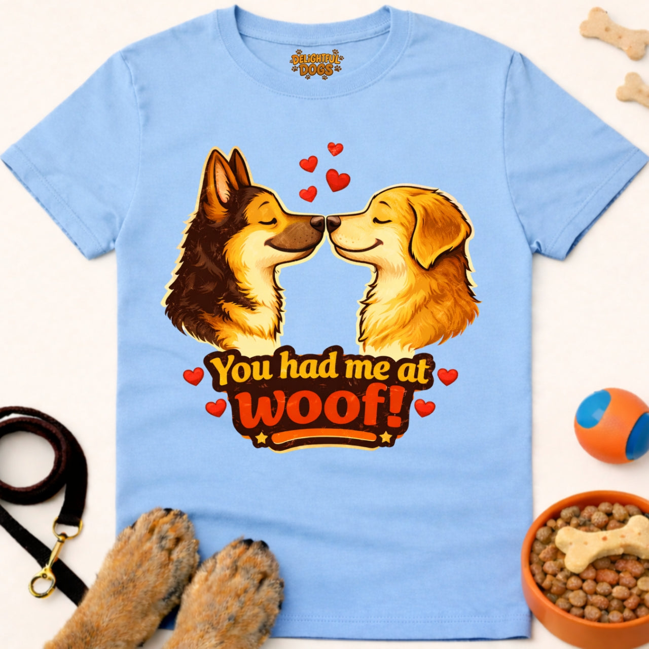 YOU HAD ME AT WOOF!