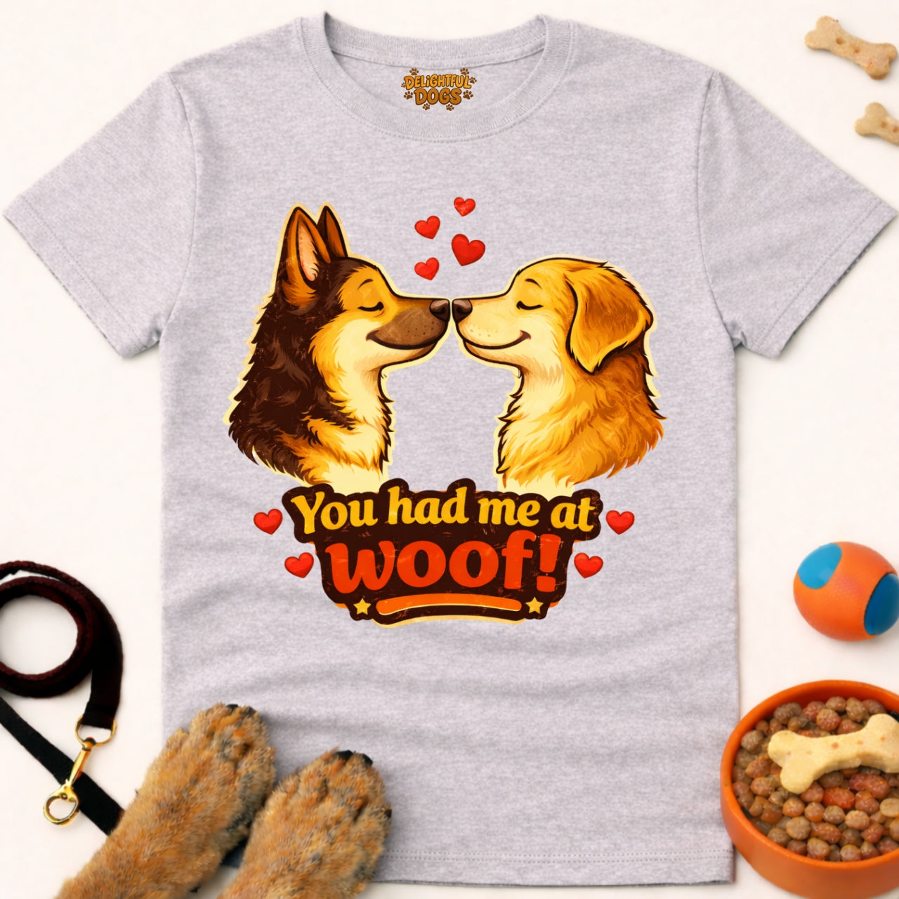 YOU HAD ME AT WOOF!