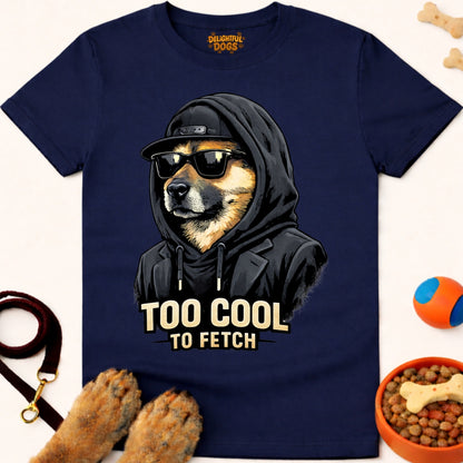 TOO COOL TO FETCH (Shepherd)