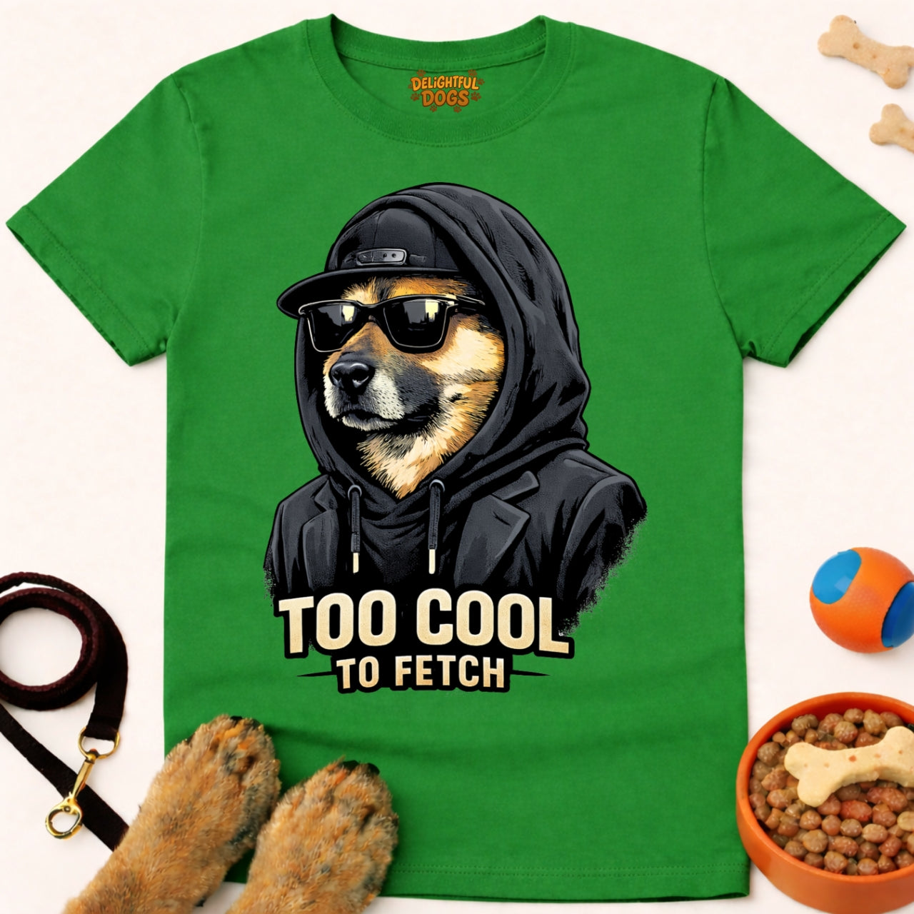 TOO COOL TO FETCH (Shepherd)